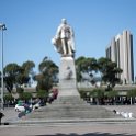 ZAF WC CapeTown 2016NOV13 045  The statue of   King Edward VII  , located in the   Grand Parade  , opposite the   City Hall  , was erected in 1904 to celebrate the British colonial period of the Cape Colony. : Africa, Cape Town, South Africa, Western Cape, Southern, 2016 - African Adventures, 2016, November, City Hall